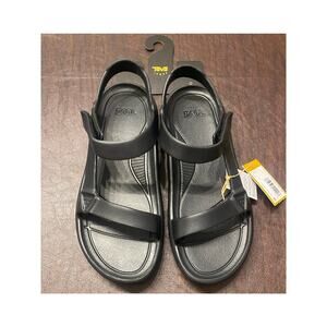 NWT Teva Black Hurricane Drift Sandals Kids Size 5 Lightweight‎ Everyday Water